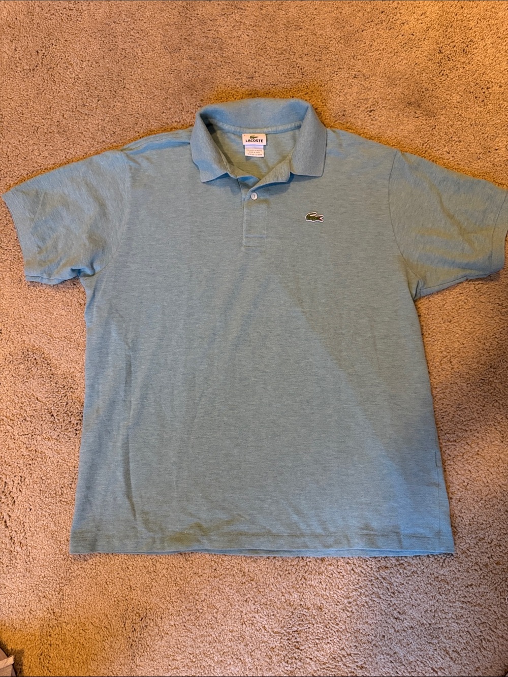 Lacoste Men's Polo Shirt - bluish greenish